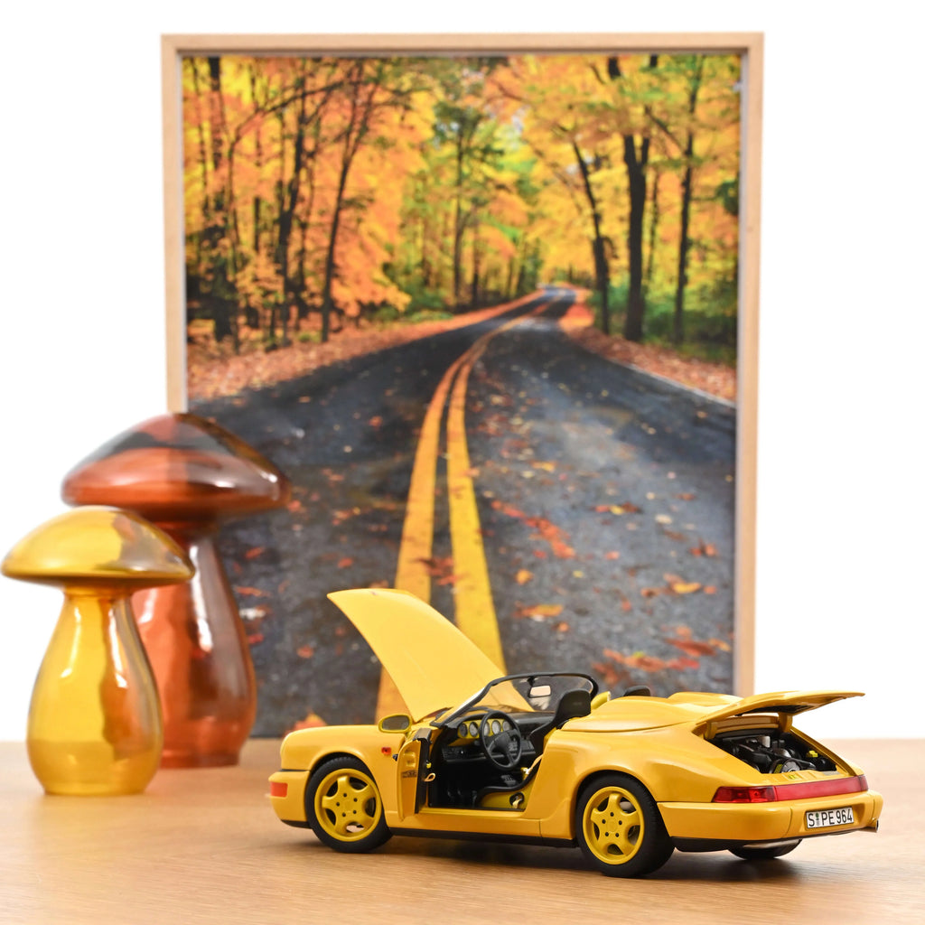 Porsche 911 Speedster 1993 Speed Yellow 1:18