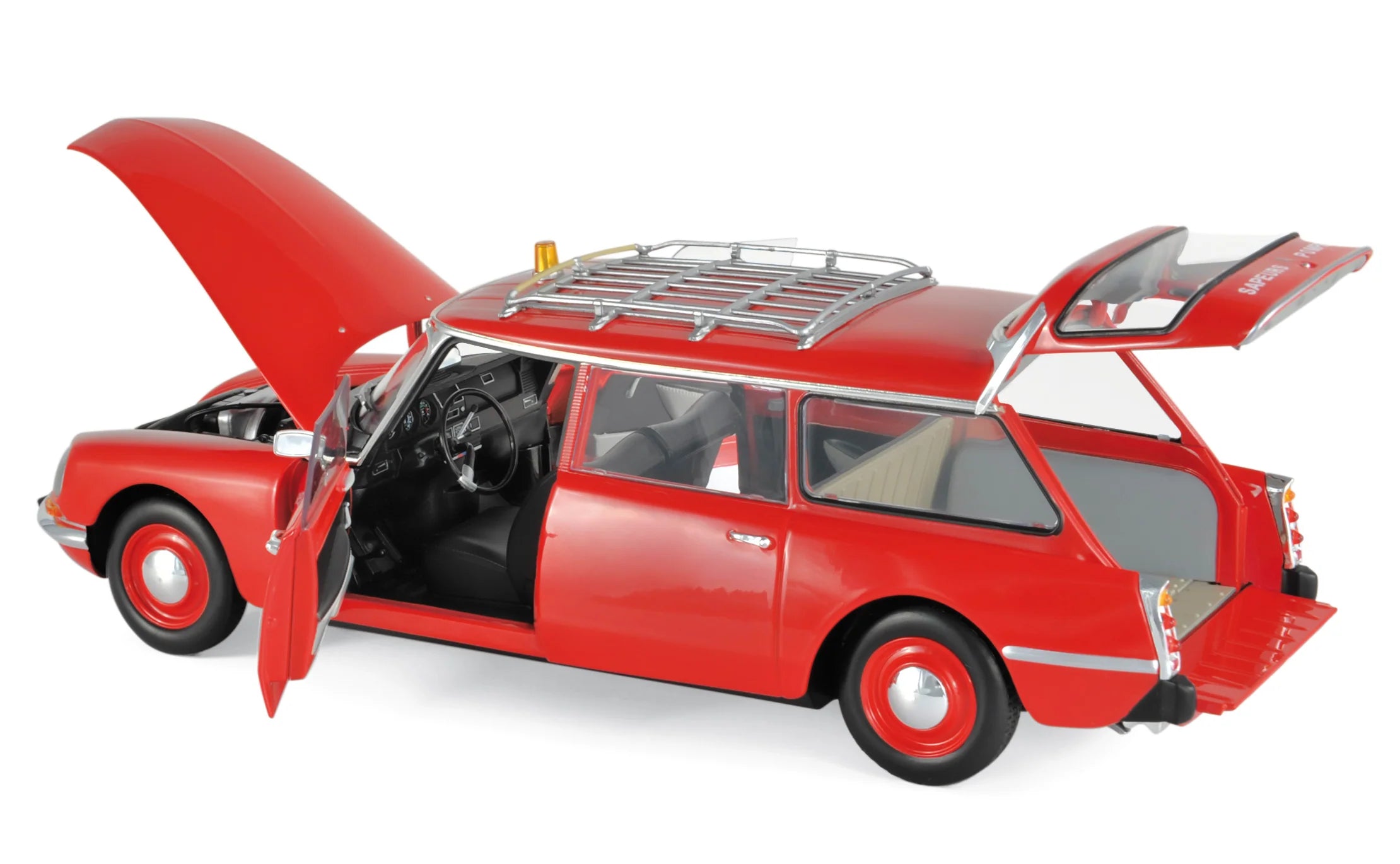 Citroën Break 21 1970 Pompiers 1:18 - 100pcs