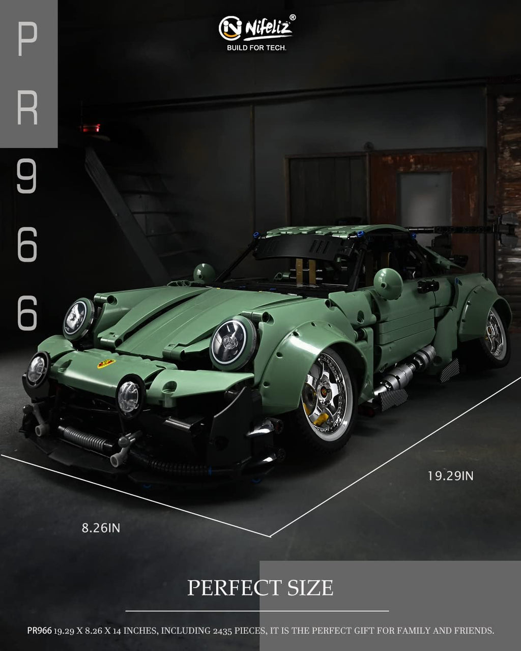 Nifeliz Pr 966 Sport Car (2435 PCS, NF10524)