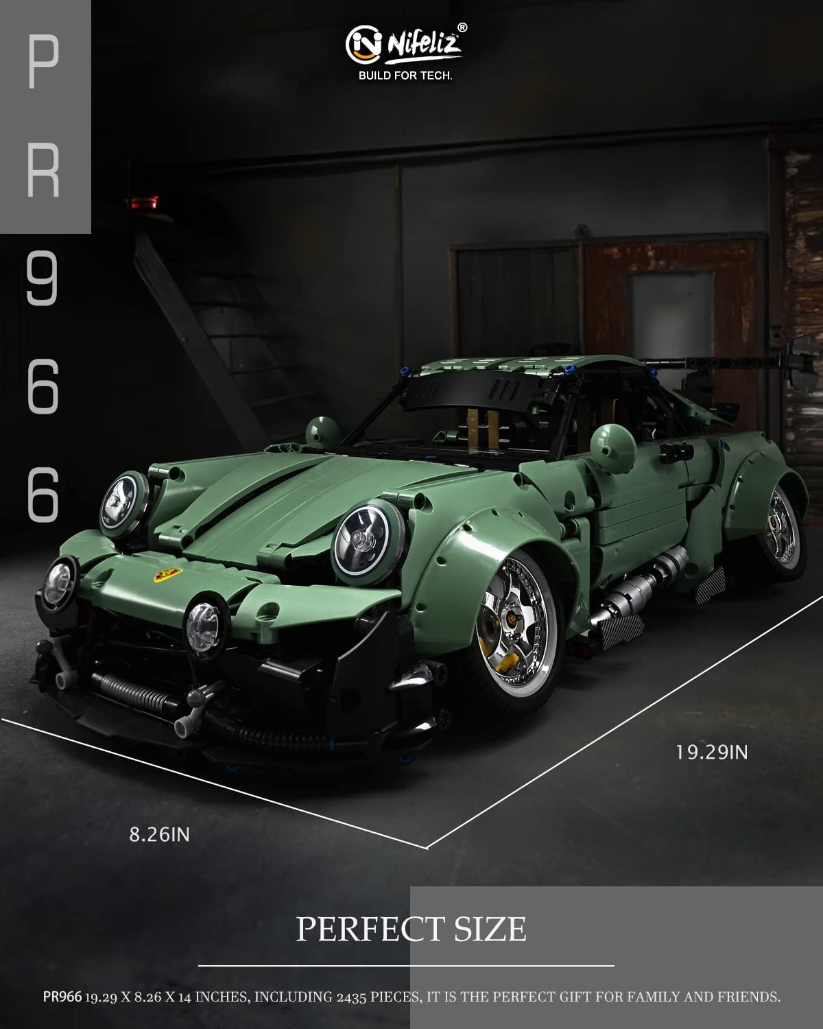 Nifeliz Pr 966 Sport Car (2435 PCS, NF10524)