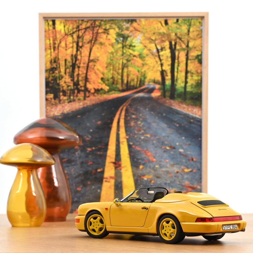 Porsche 911 Speedster 1993 Speed Yellow 1:18