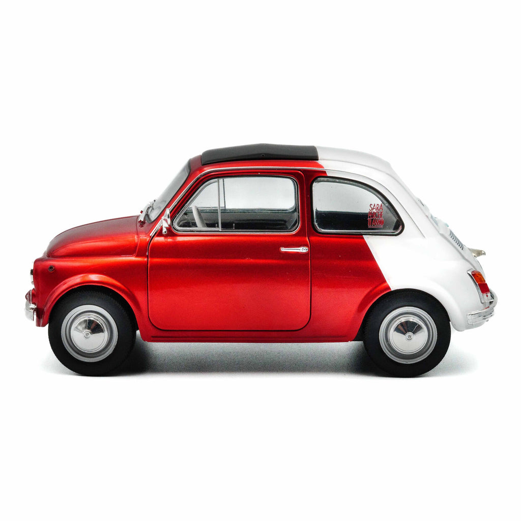 Fiat 500 Tribute to Italia Bi-Color 1965 1:18