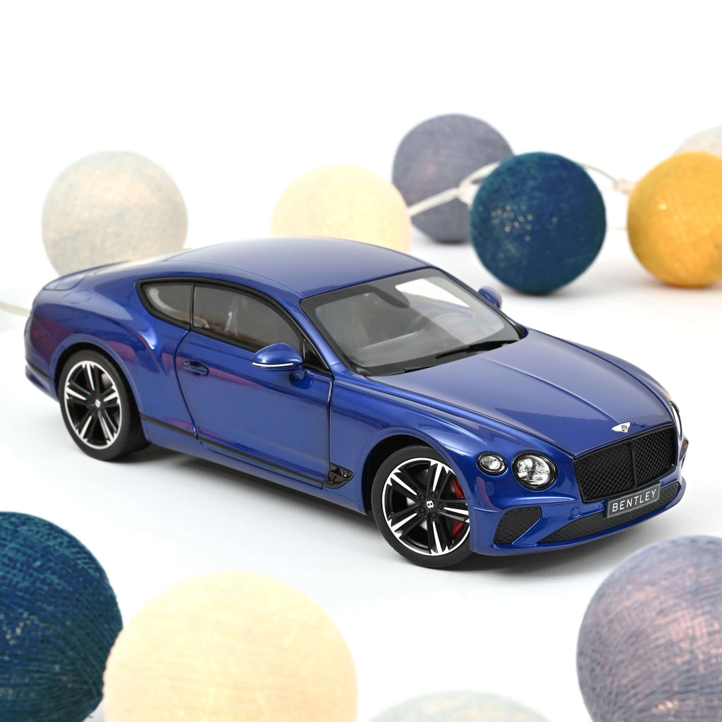 Bentley Continental GT 2018 Sequin Blue 1:18