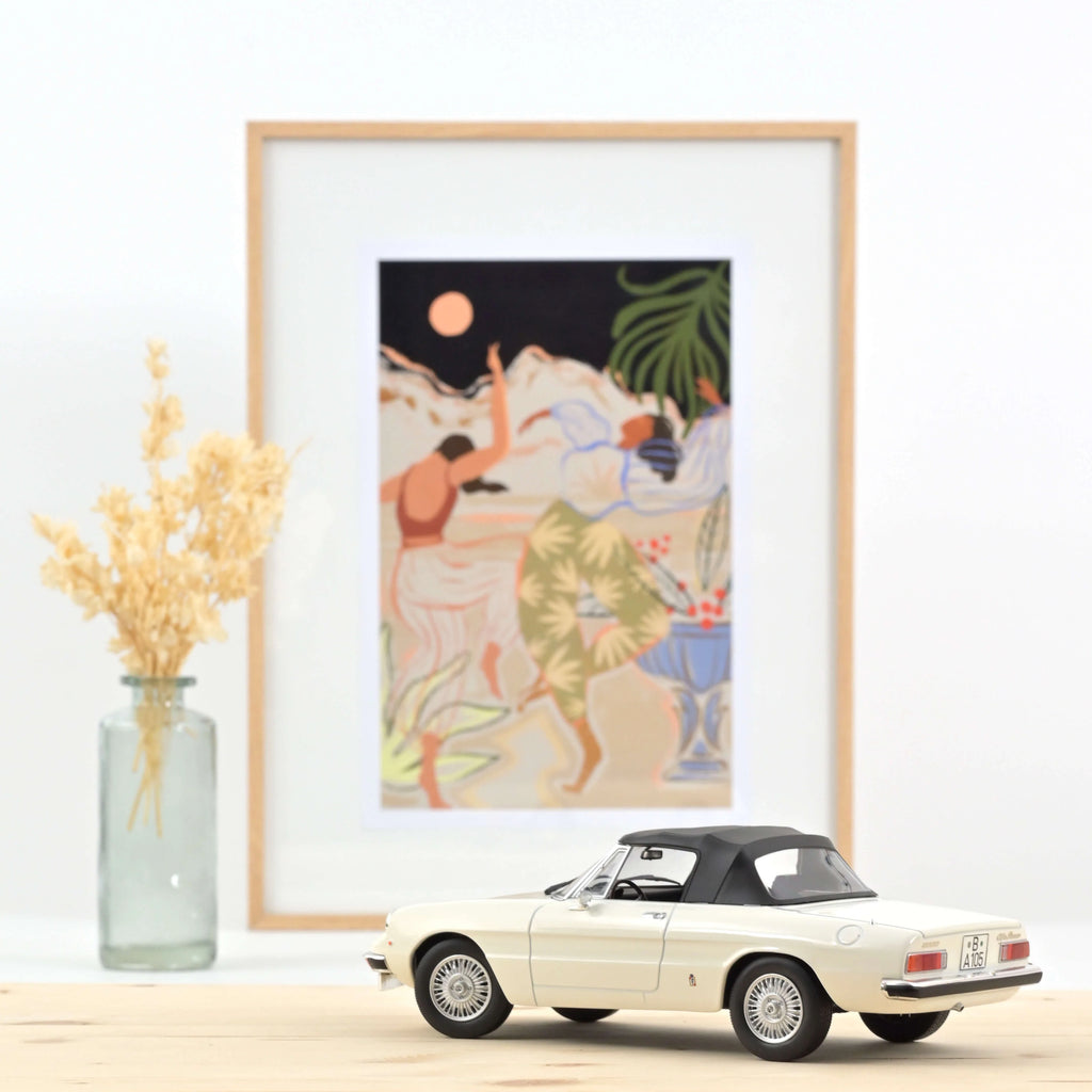 Alfa Romeo 2000 Spider 1978 Blanc 1:18