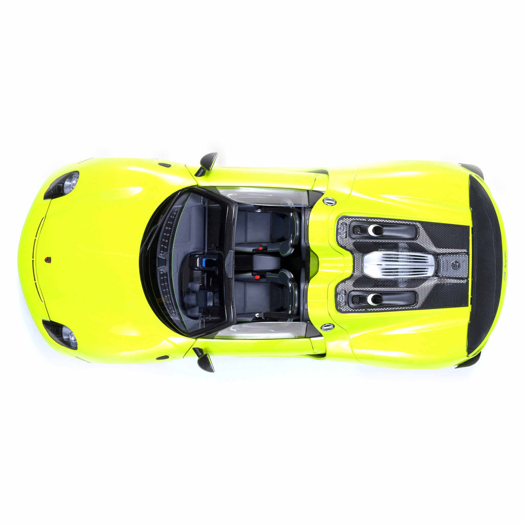 Porsche 918 Spyder Weissach Package Acid Green 1:18