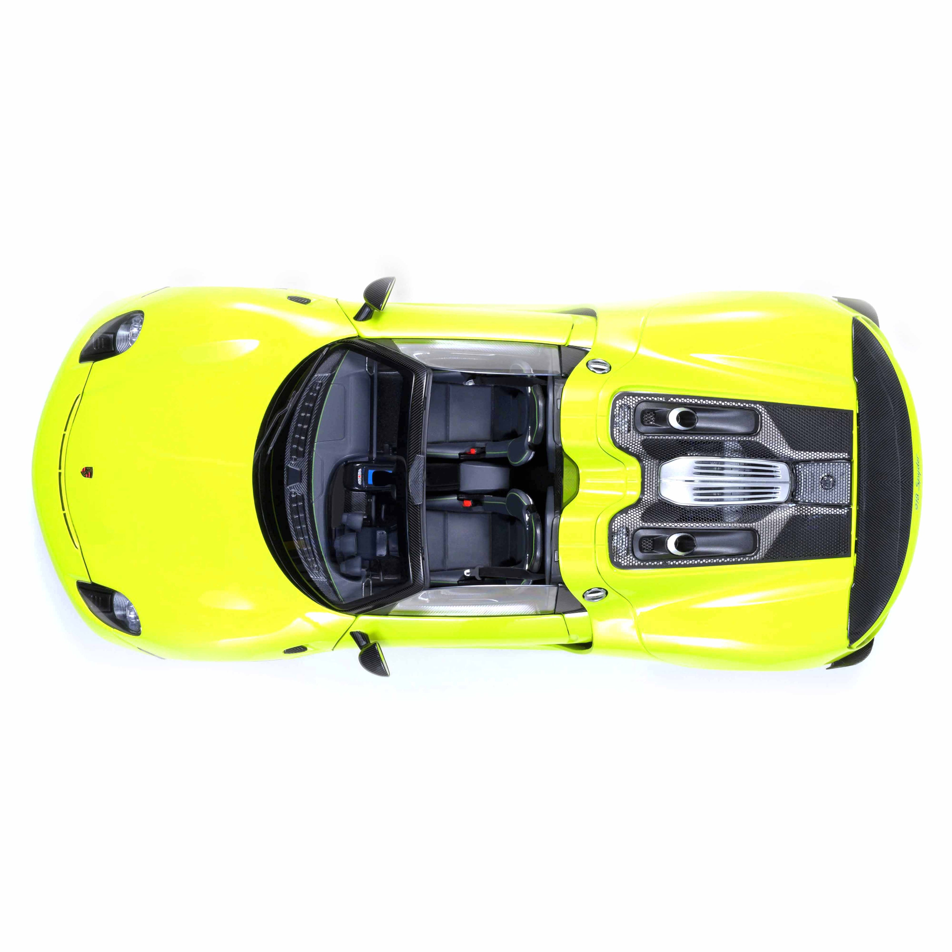 Porsche 918 Spyder Weissach Package Acid Green 1:18