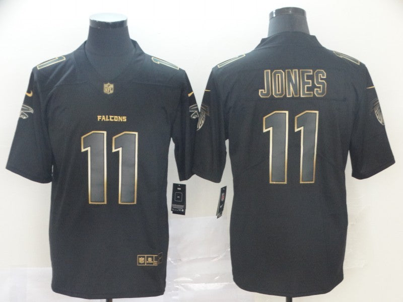 Men's Atlanta Falcons #11 Julio Jones Black Game Jersey1