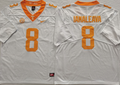 Men's Tennessee Volunteers Nico Iamaleava #8 White Player Game Jersey