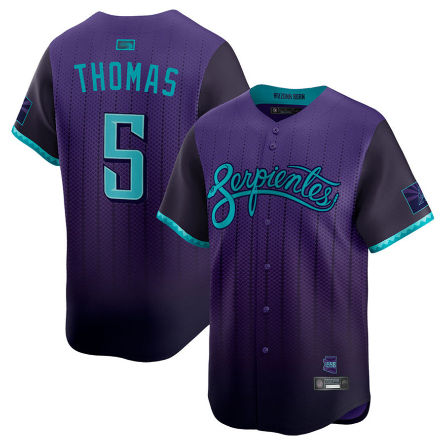 A.Diamondbacks #5 Alek Thomas Player City Connect 2.0 Limited Baseball Jerseys