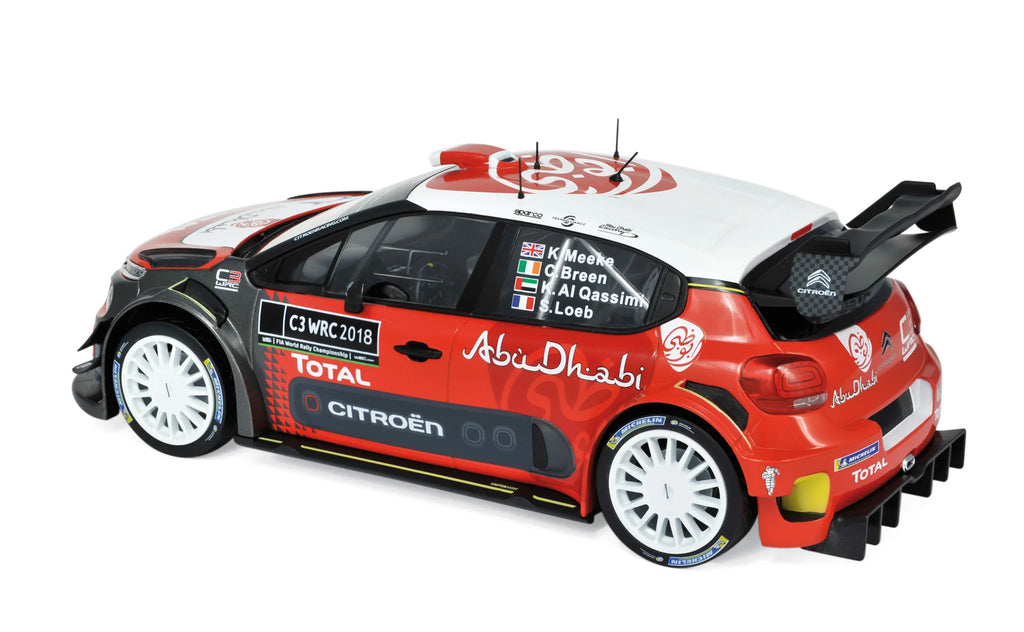 Citroën C3 WRC 2018 - Official Presentation Version 1:18