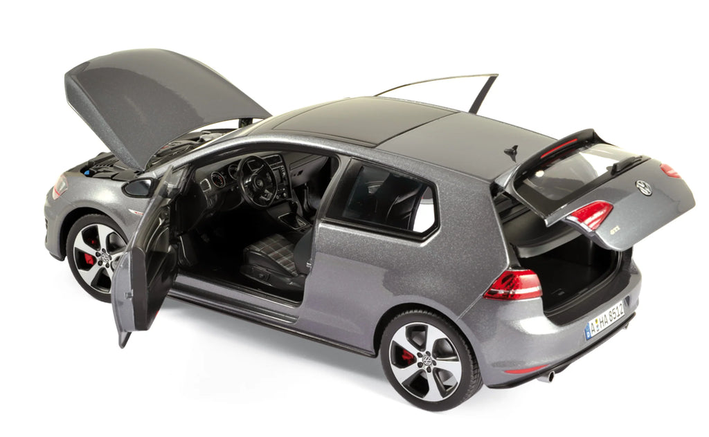 VW Golf GTI 2013 Carbon Steel Grey 1:18