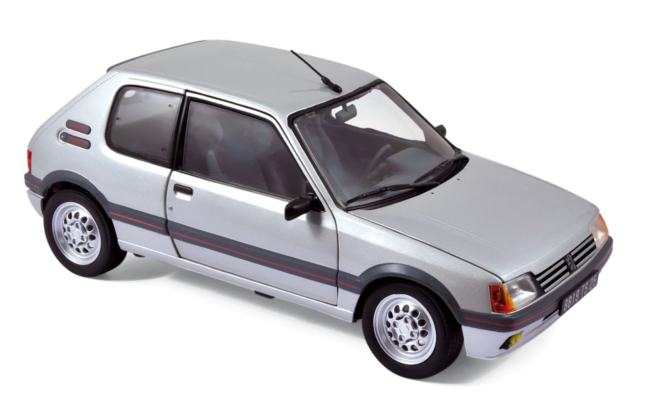 Peugeot 205 GTi 1.6 1988 Futura Grey 1:18