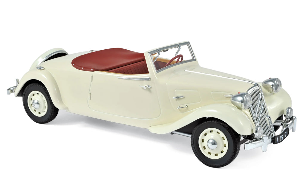 Citroën Traction Avant 11 B Convertible 1939 Cream 1:18