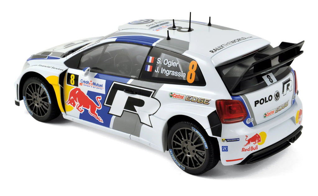 VW Polo R WRC 2013 Rallye de France Ogier/Ingrassia Vainqueur 1:18
