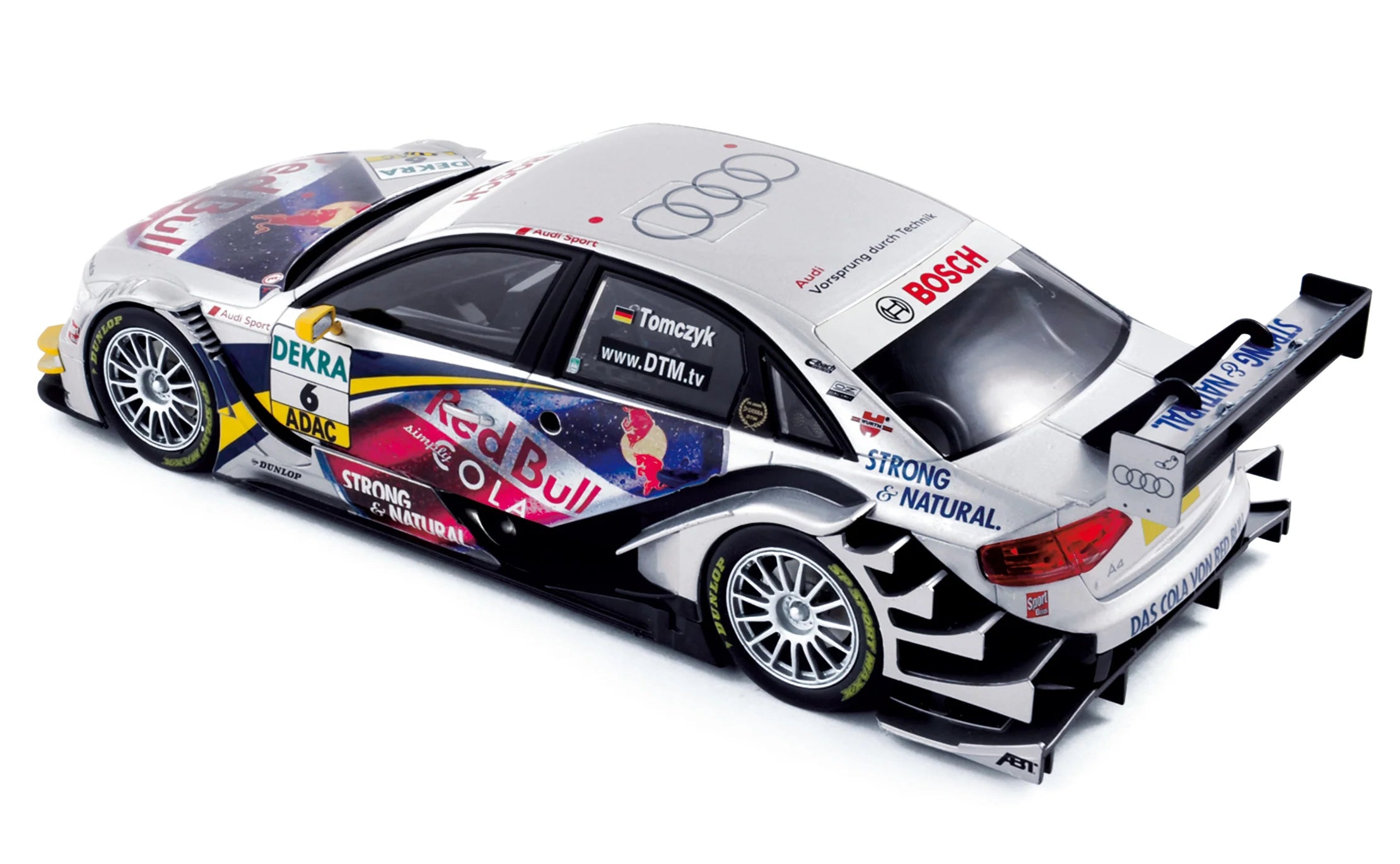 Audi A4 DTM 2009 6 Audi Sport Abt Sportsline Martin Tomczyk 1:18