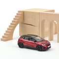 Renault Captur Rive Gauche 2022 Flammenrot & Schwarz 1:43