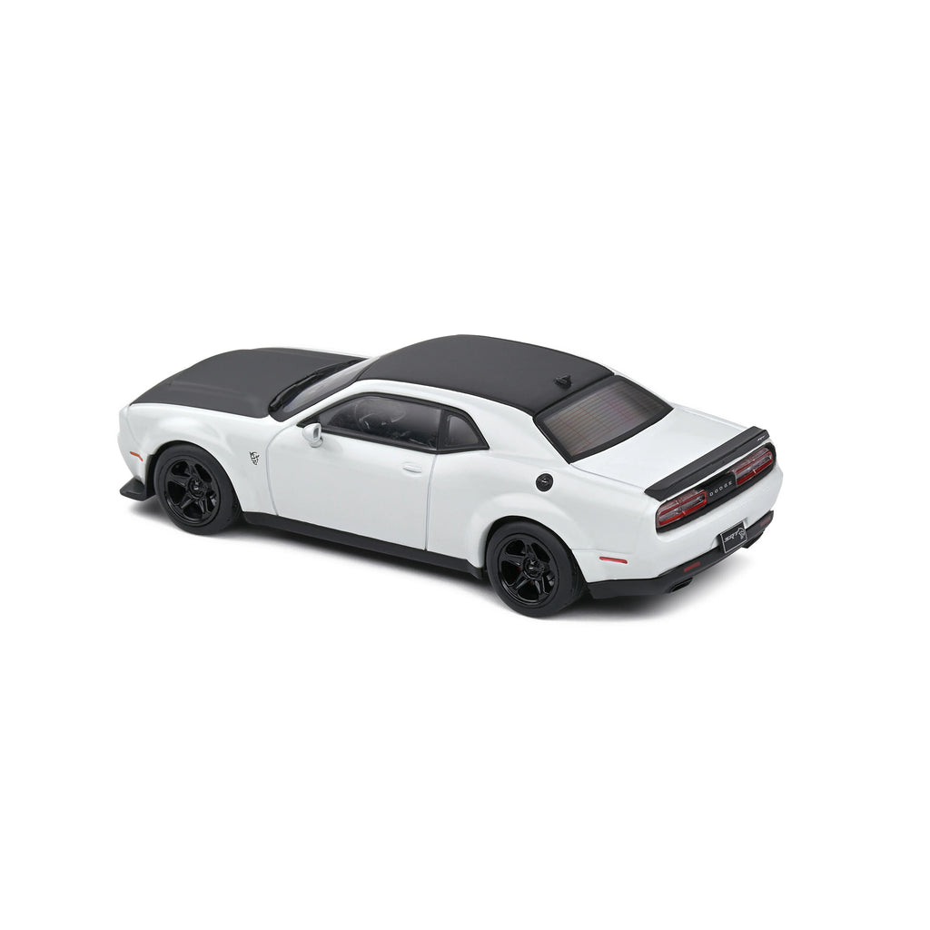 Dodge Challenger Demon White 2018 1:43