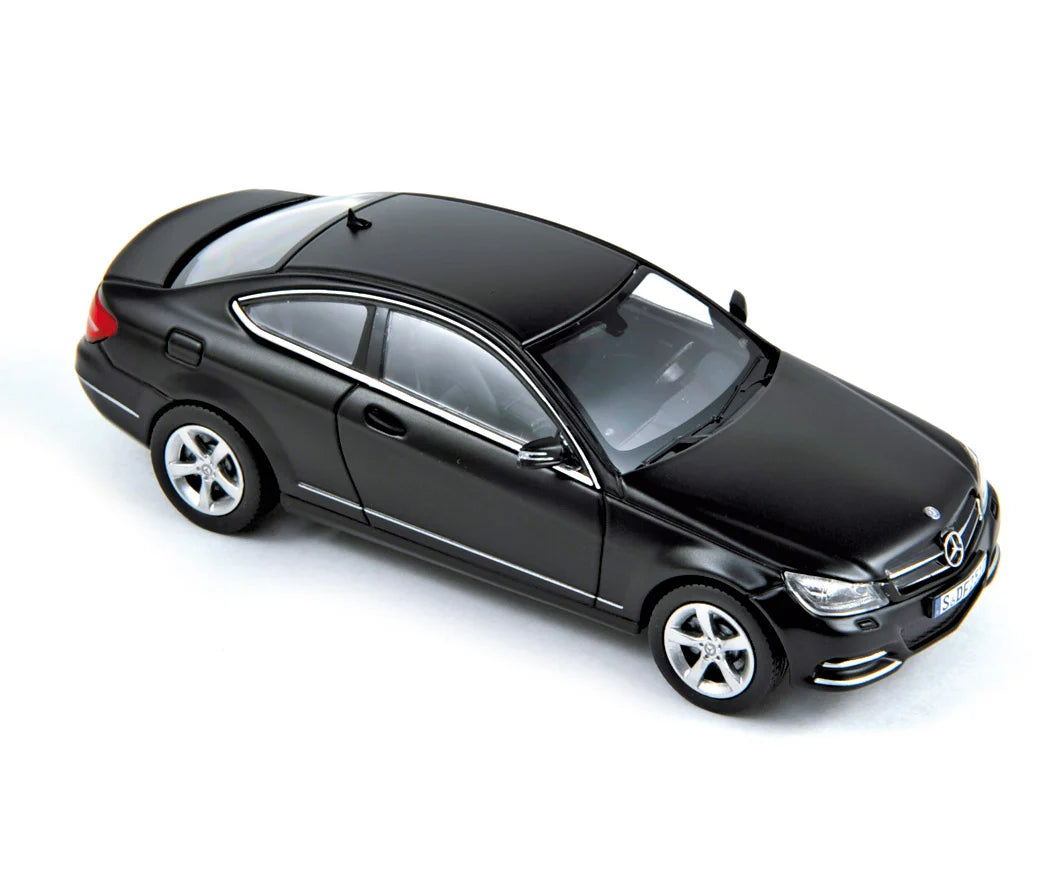 Mercedes-Benz C-Klasse Coupe 2011 Black Matt 1:43