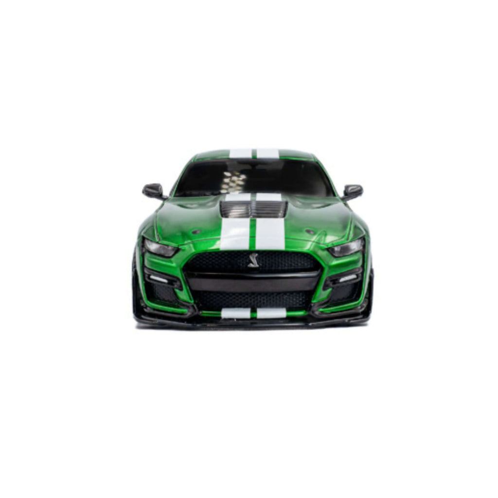 Shelby Mustang GT500 Eruption Green Metallic / White Stripes 1/43