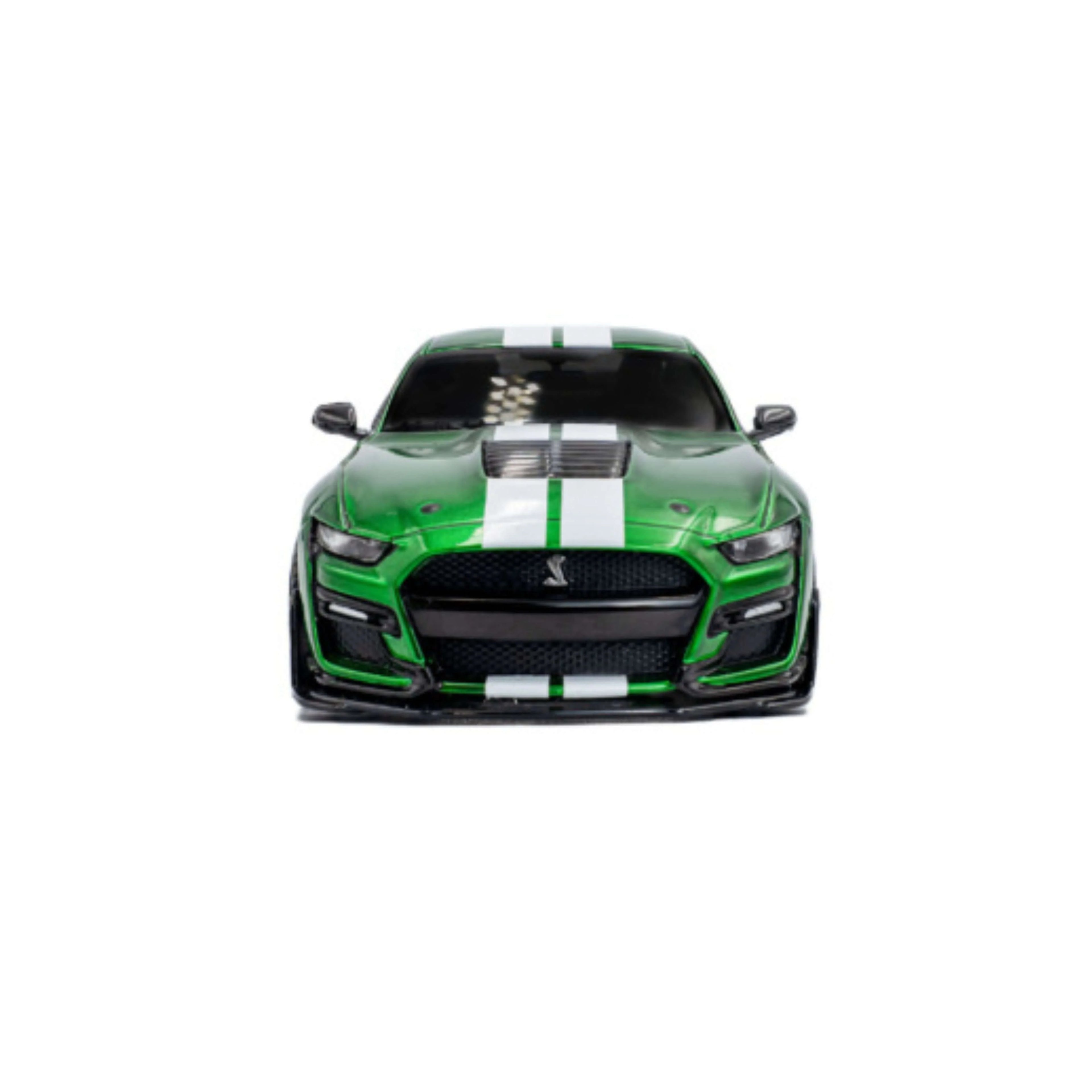 Shelby Mustang GT500 Eruption Green Metallic / White Stripes 1/43
