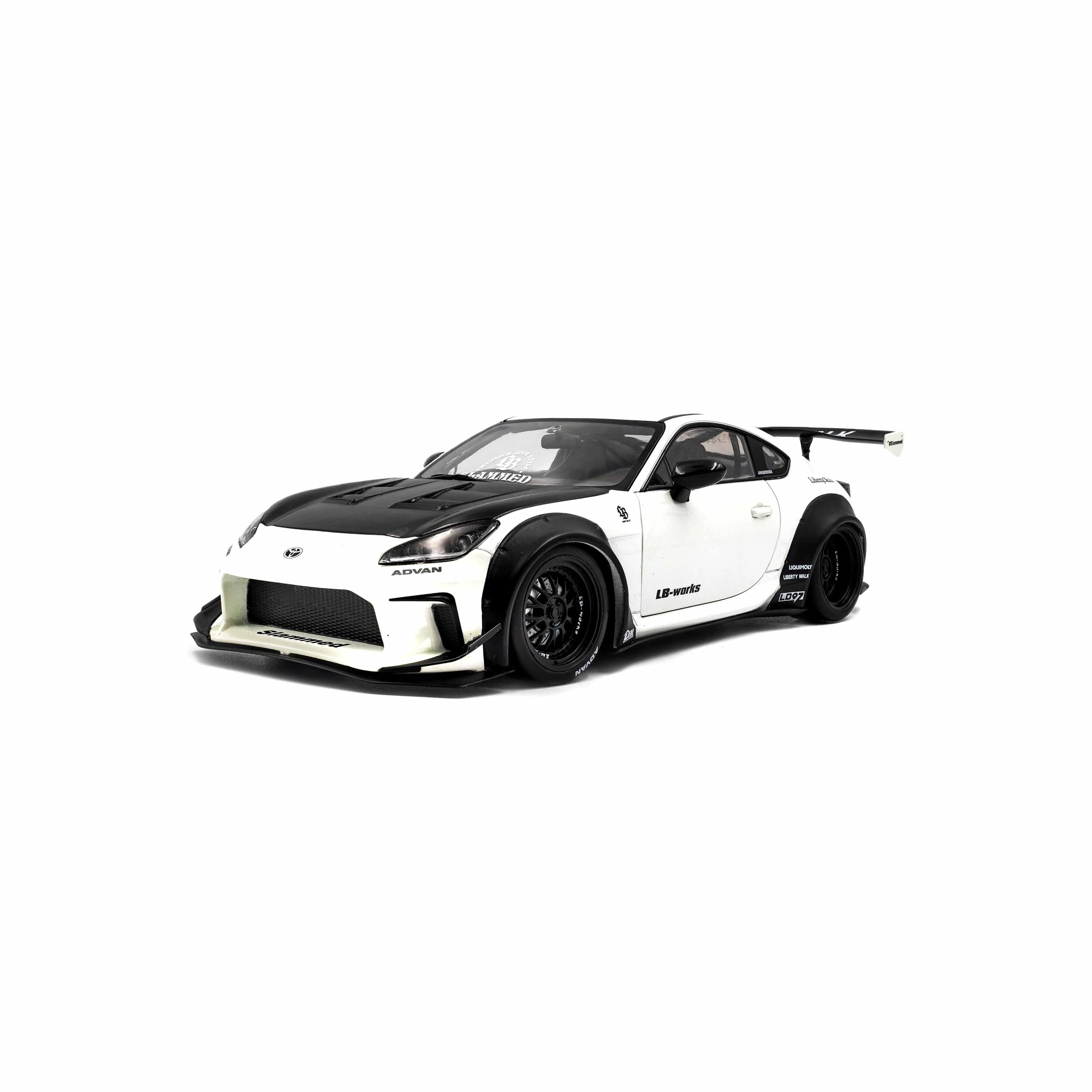 Toyota GR86 LBWK Body Kit Pearl White 1:18