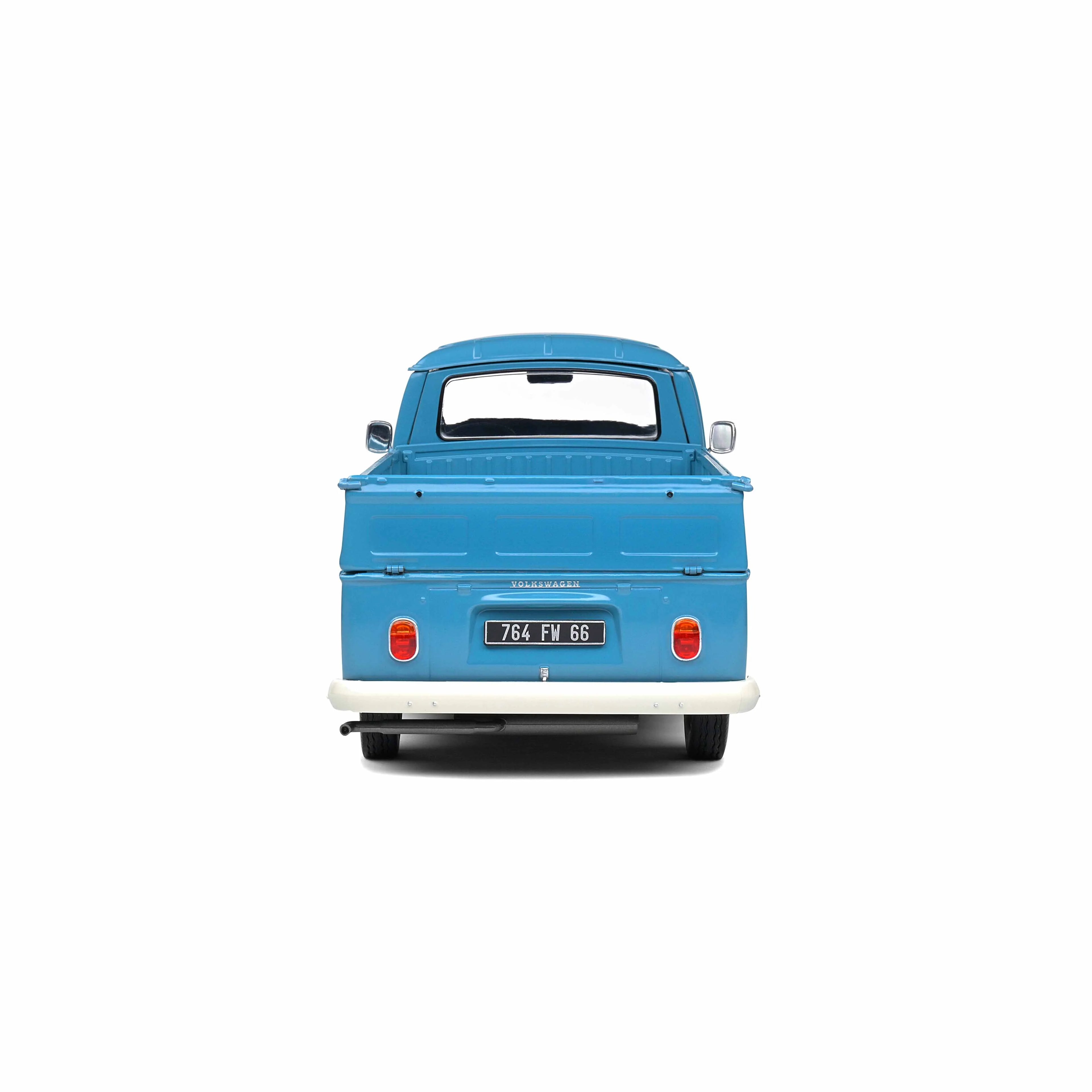 VW T2 Pick Up Bleu Essence 1968 1:18