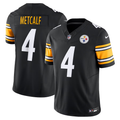 Men's Nike DK Metcalf Black Pittsburgh Steelers Team Vapor F.U.S.E. Limited Jersey