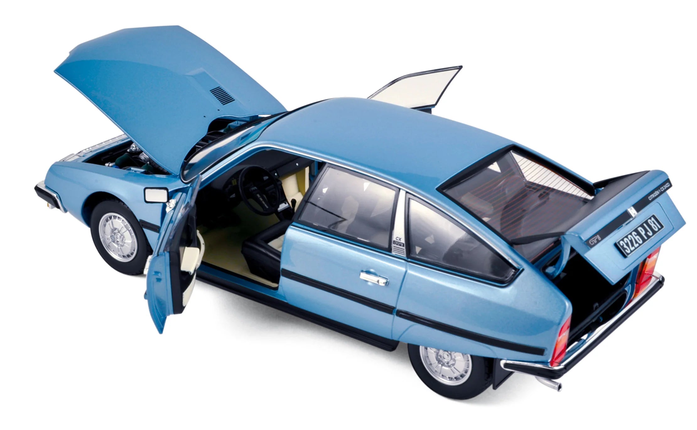 Citroën CX 2400 GTI 1977 Bleu Régate 1:18