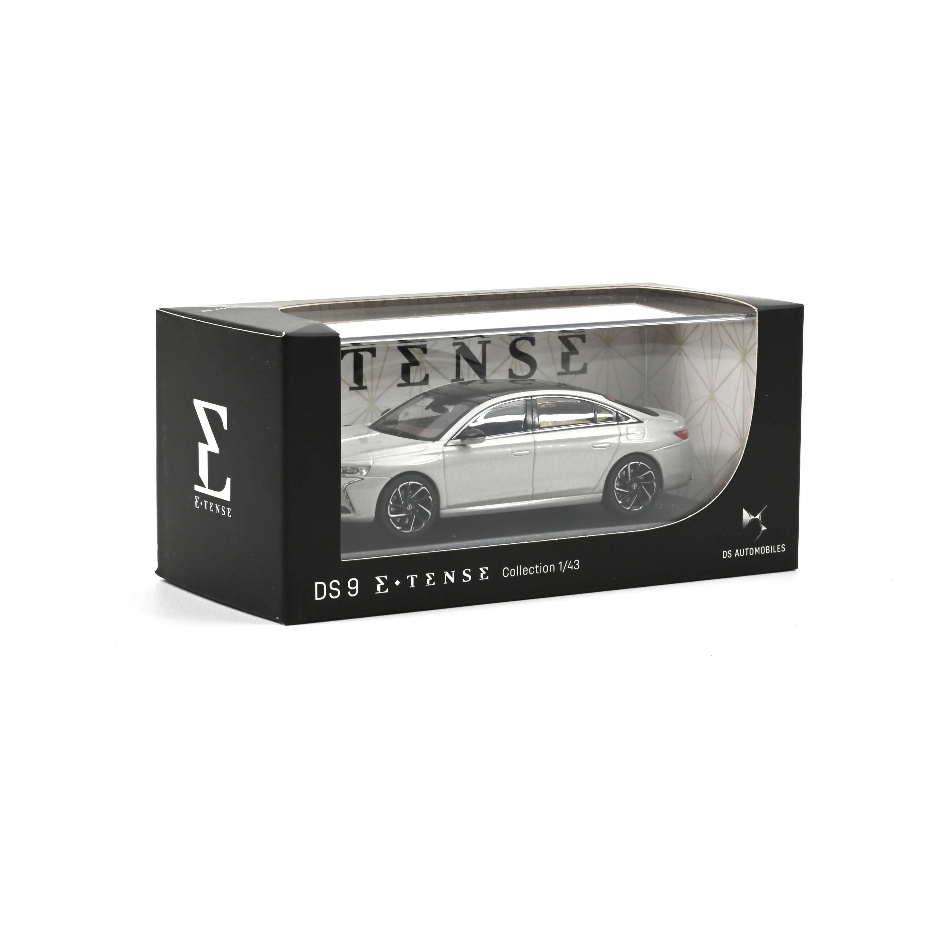 DS 9 E-Tense Cristal Nacré 1/43