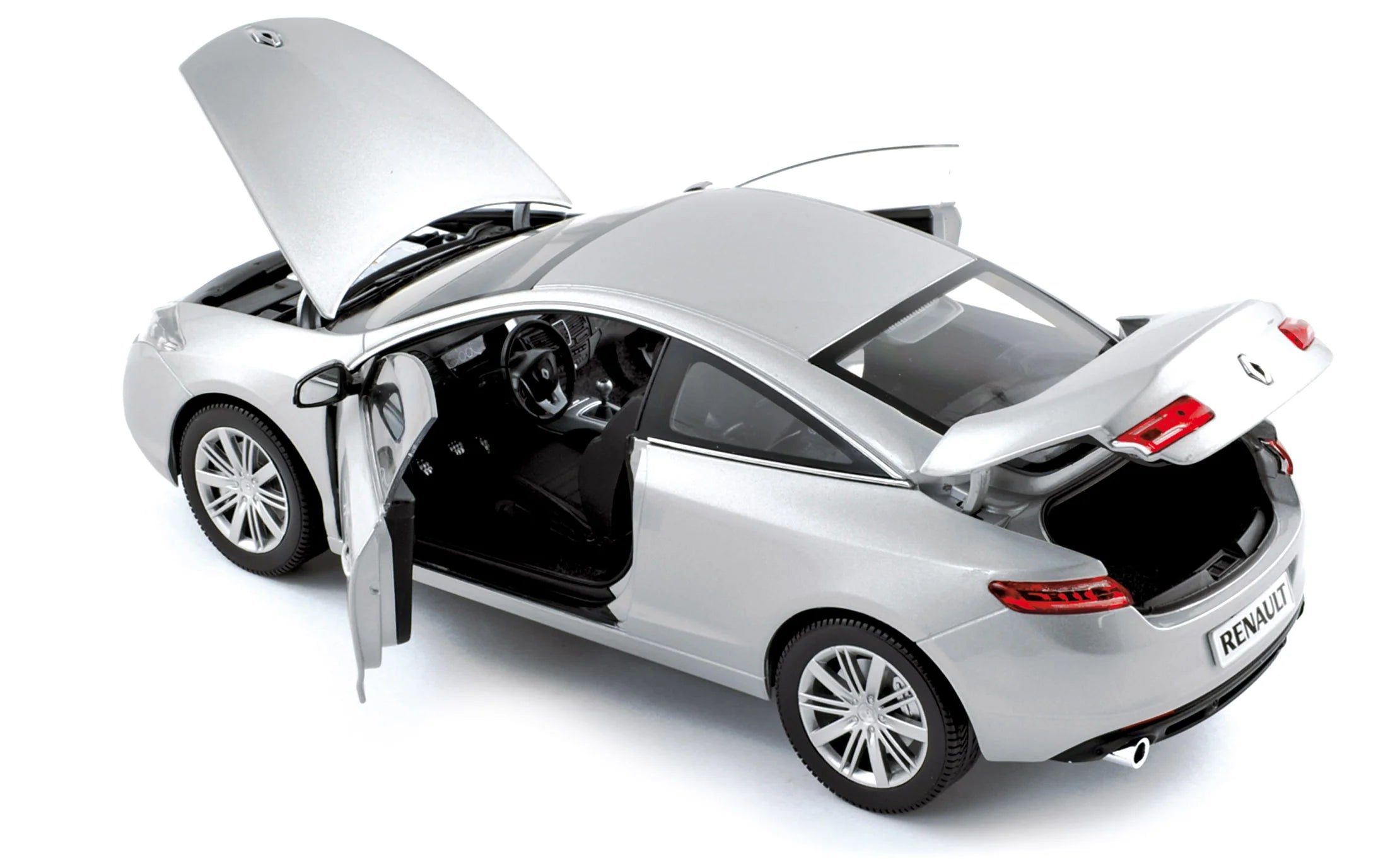 Renault Laguna Coupe 2008 Platine Grey 1:18