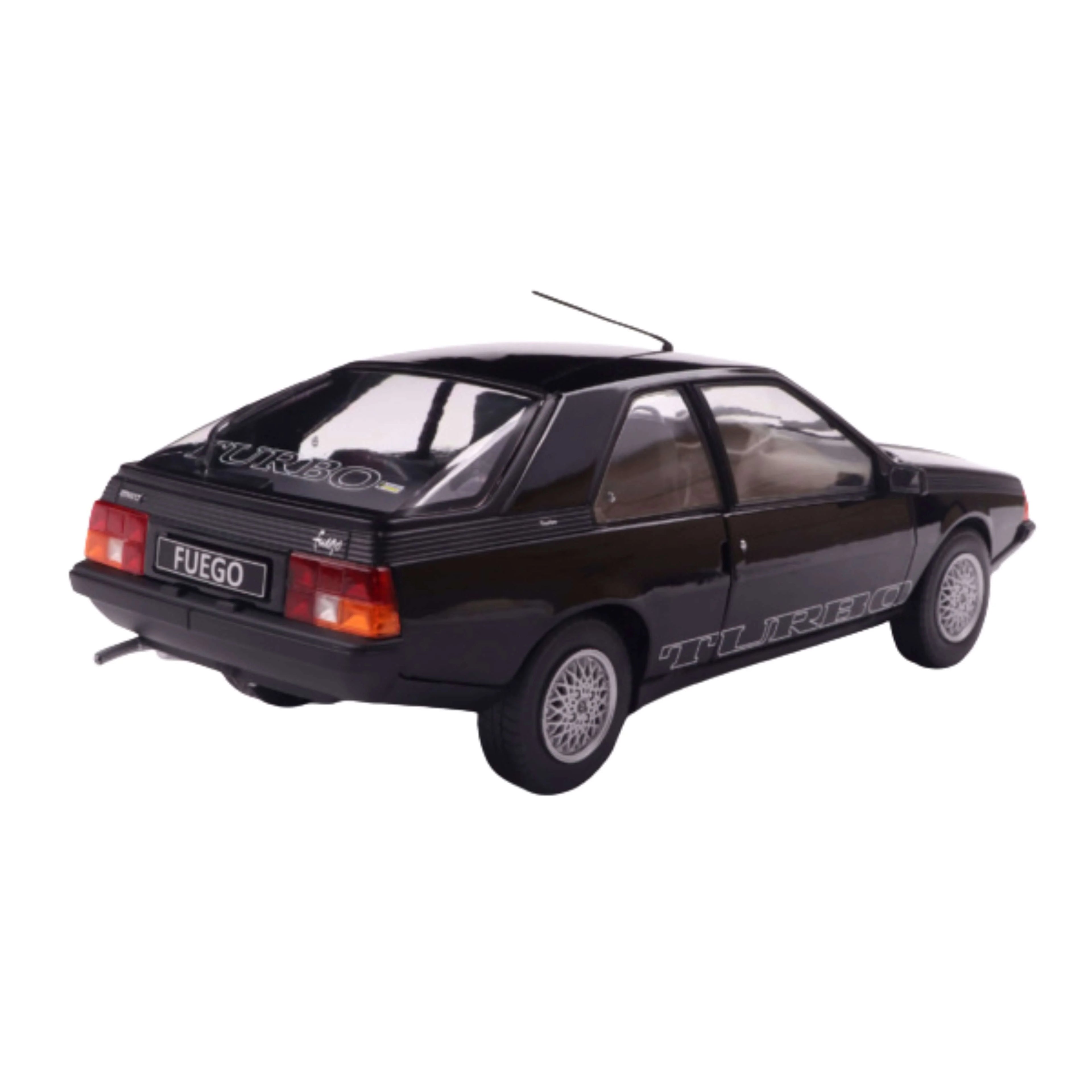 Renault Fuego Turbo Black 1980 1:18