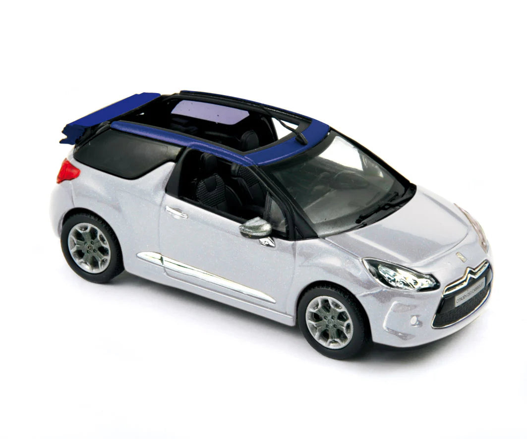 Citroën DS3 Cabrio 2013 Aluminium Grey&Infini Blue 1:43