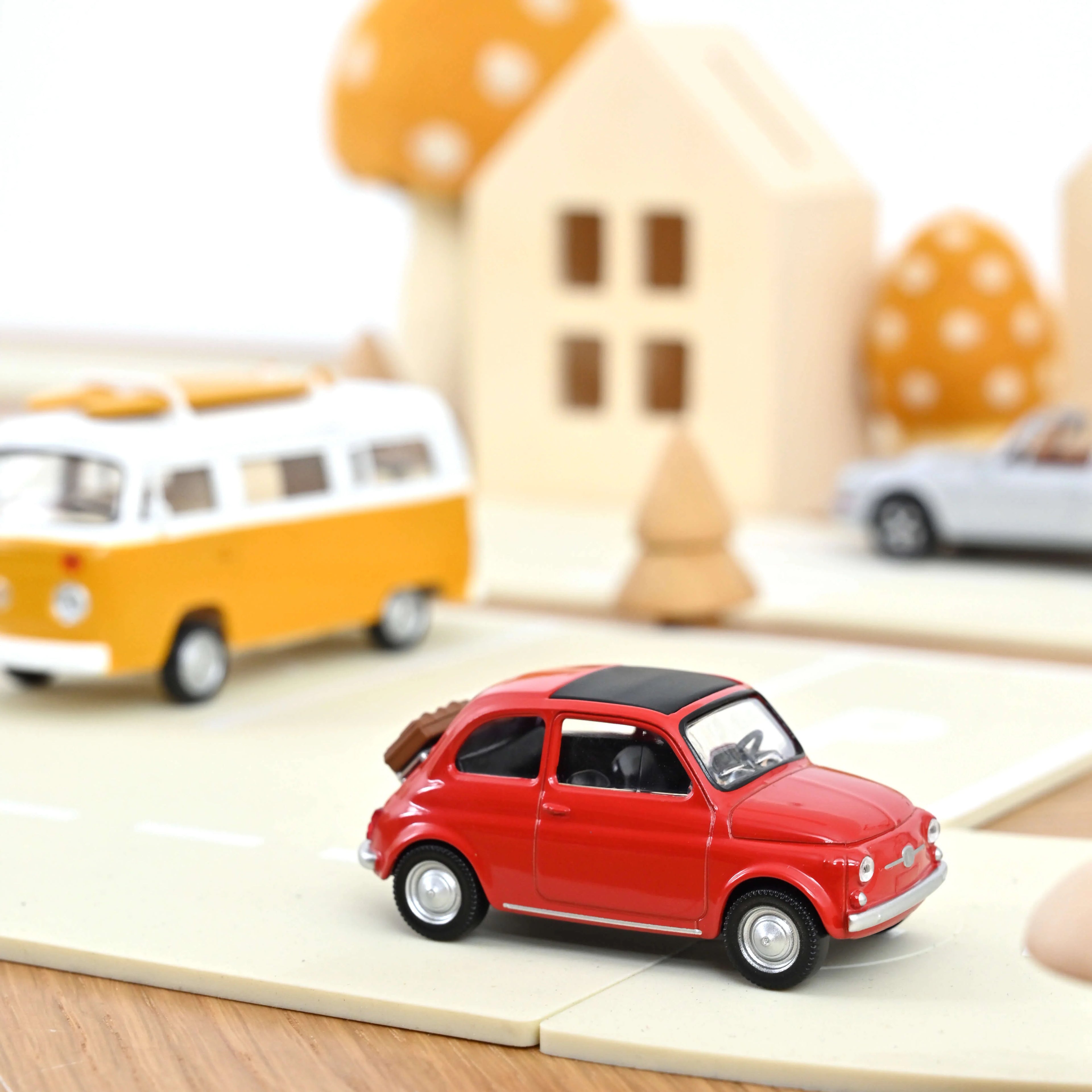 Vintage Gift box 3pcs Jet-car 1:43