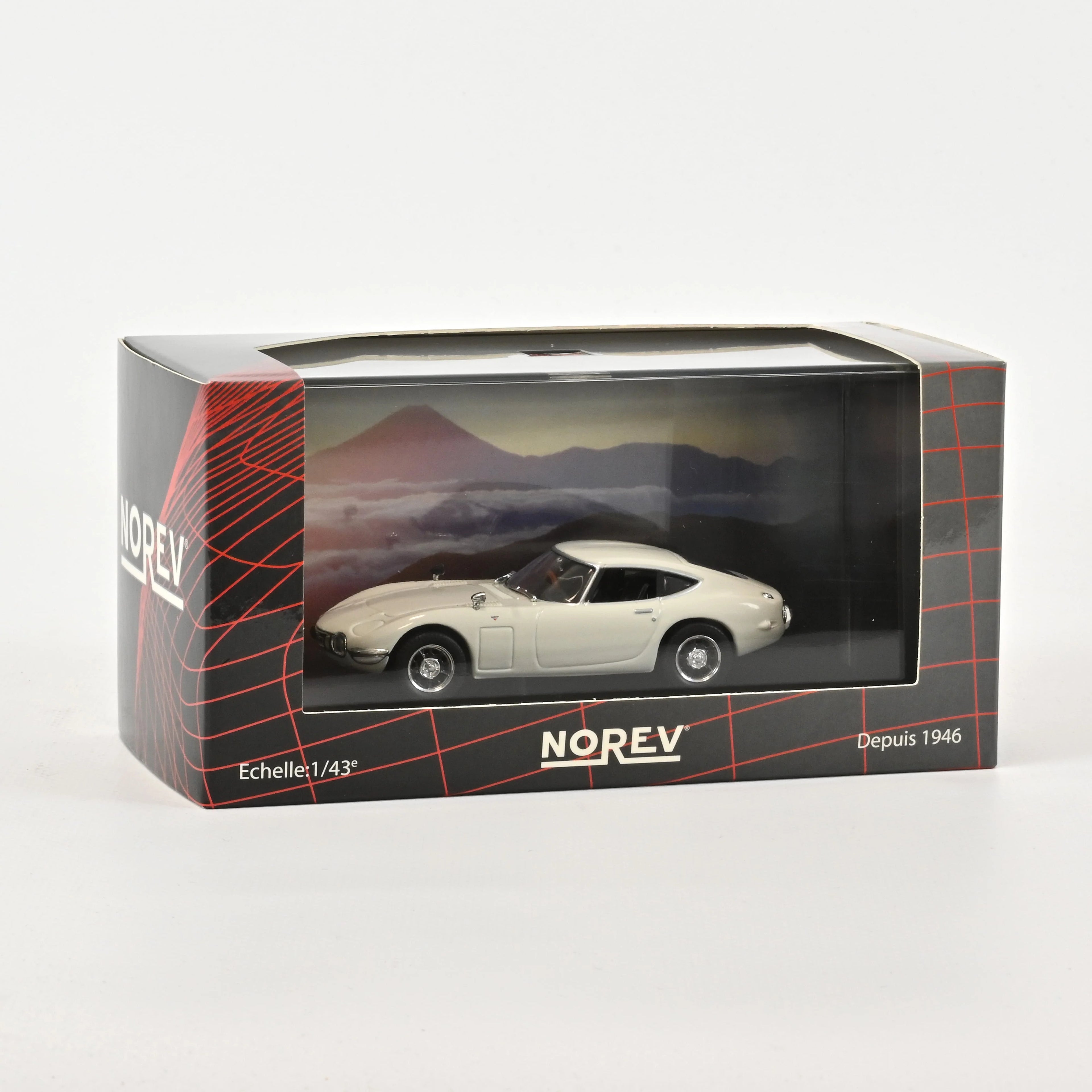 Toyota 2000 GT White 1:43
