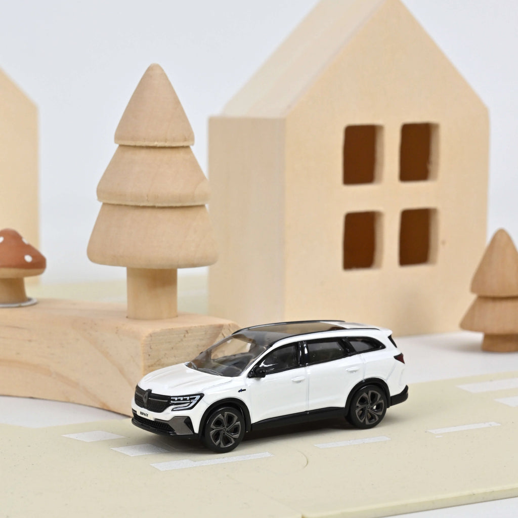 Renault Espace Esprit Alpine E-Tech hybride 2023 Blanc Nacré 1:64