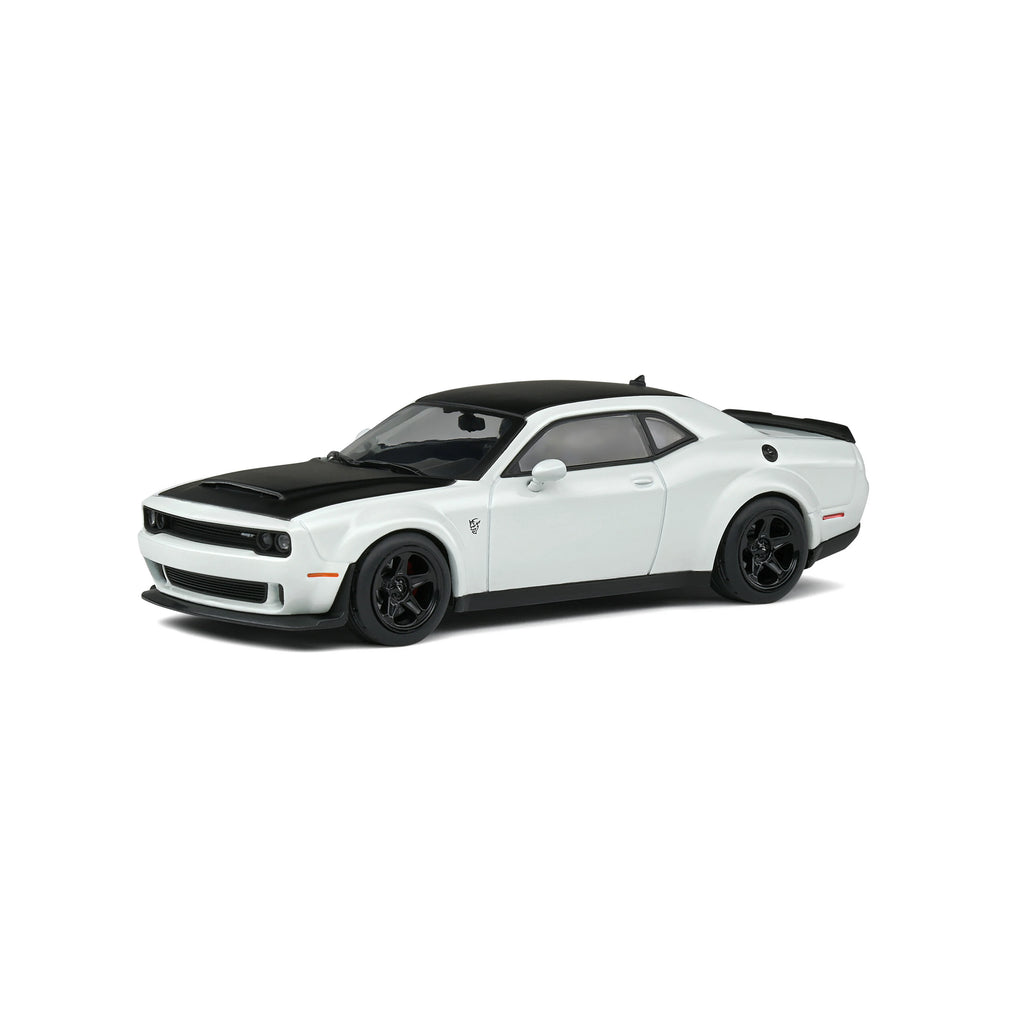 Dodge Challenger Demon White 2018 1:43
