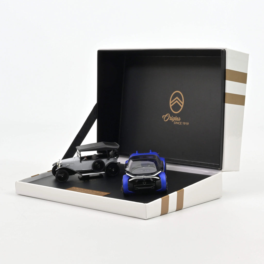 Gift box Centenary Citroën 2019: Type A + 19_19 Concept 1:43