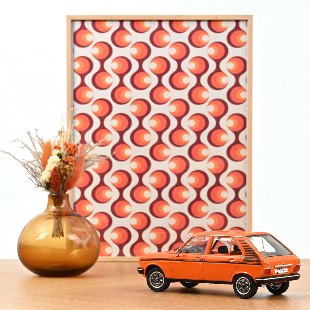 Peugeot 104 SL Sport 1979 Orange 1:18  - 104pcs