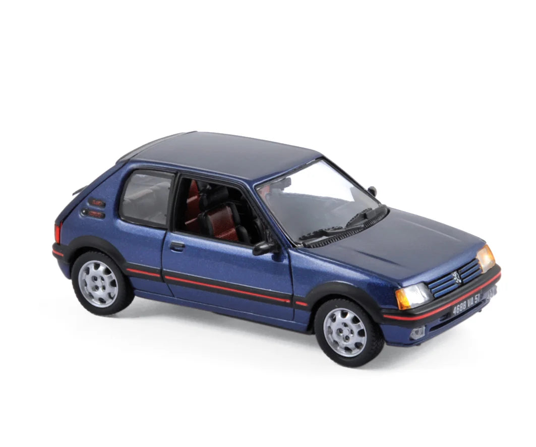 Peugeot 205 GTi 1.9 1992 Bleu Miami 1:43