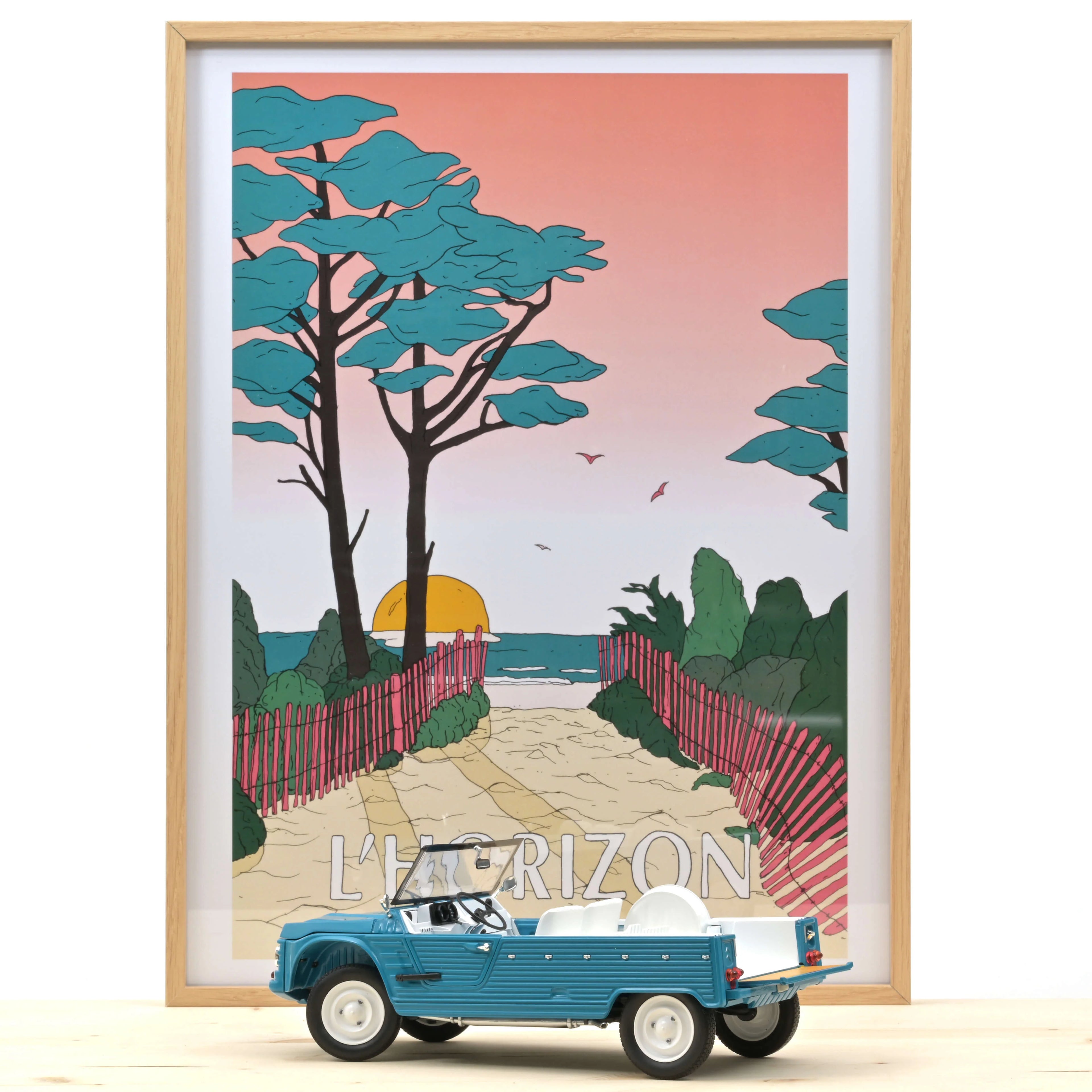 Citroën Méhari Blau 1:18 - 200 Stk.
