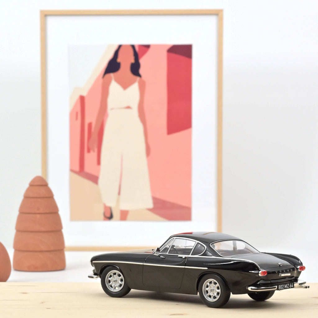 Volvo 1800 S 1967 Black 1:18 - 400pcs