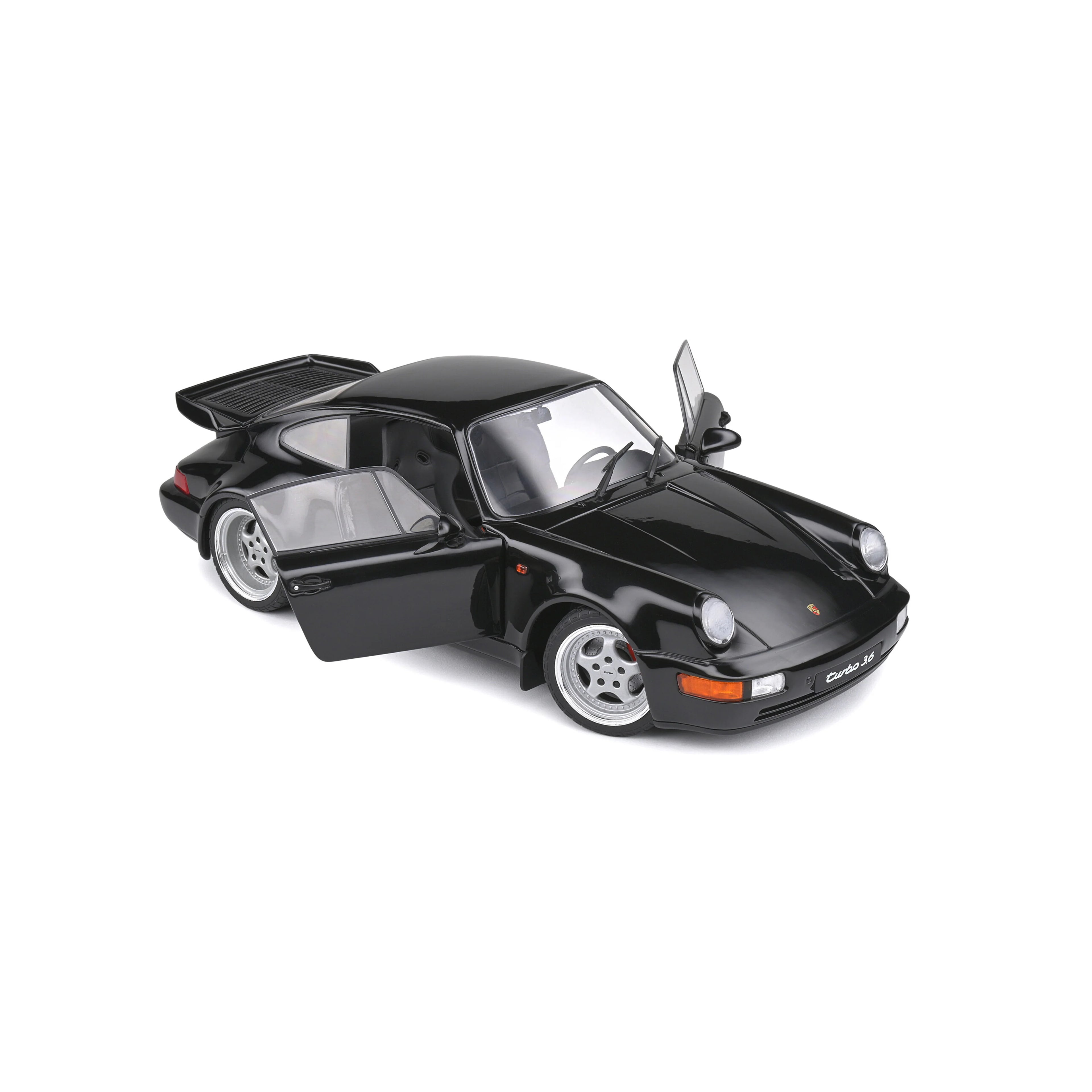 Porsche 911 (964) Turbo Black 1993 1:18