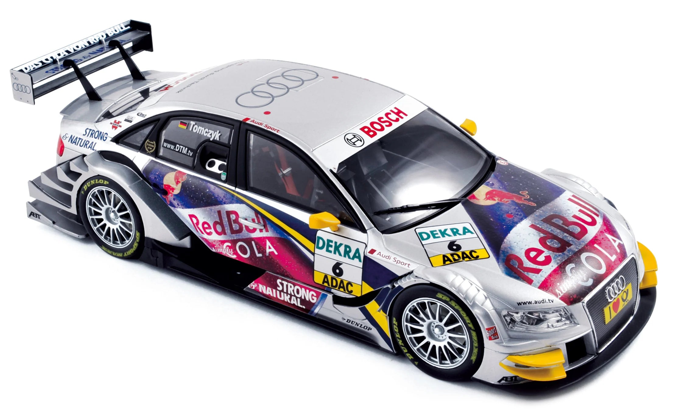Audi A4 DTM 2009 6 Audi Sport Abt Sportsline Martin Tomczyk 1:18