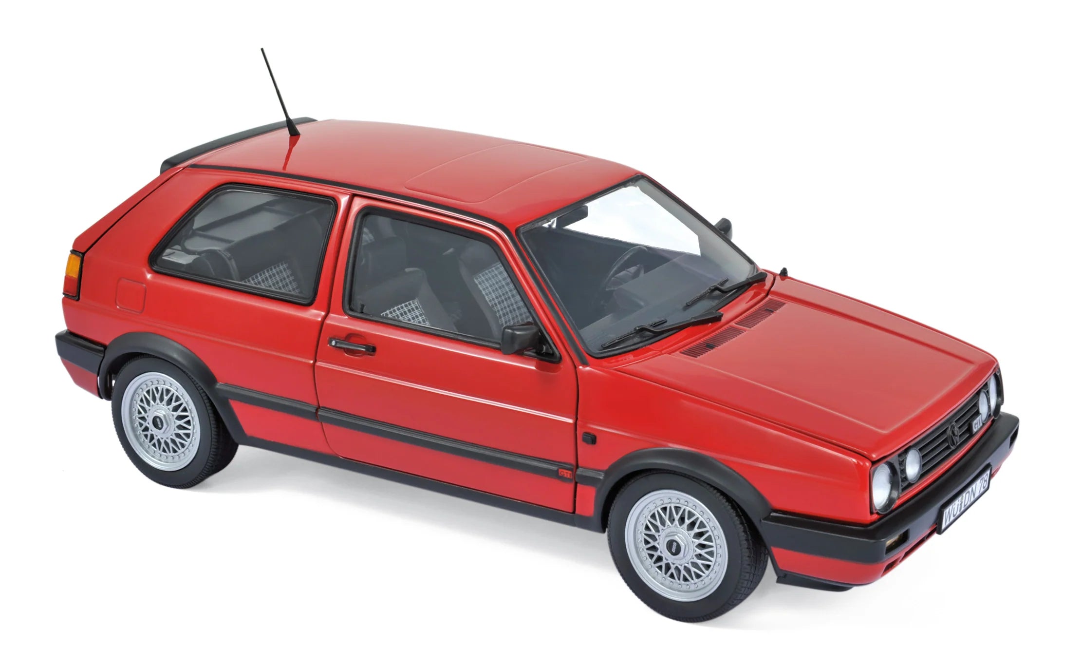 VW Golf GTI 1990 Red 1:18