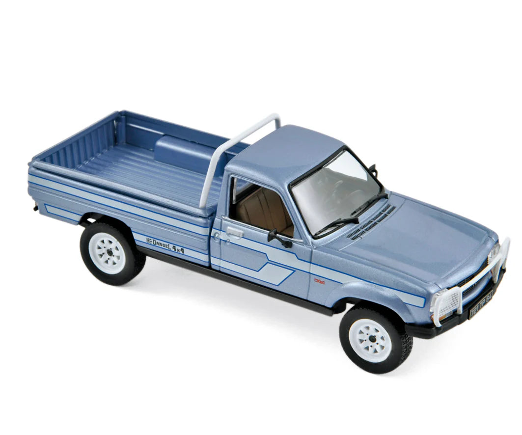 Peugeot 504 Pick Up 4x4 Dangel California 1985 Blaumetallic 1:43