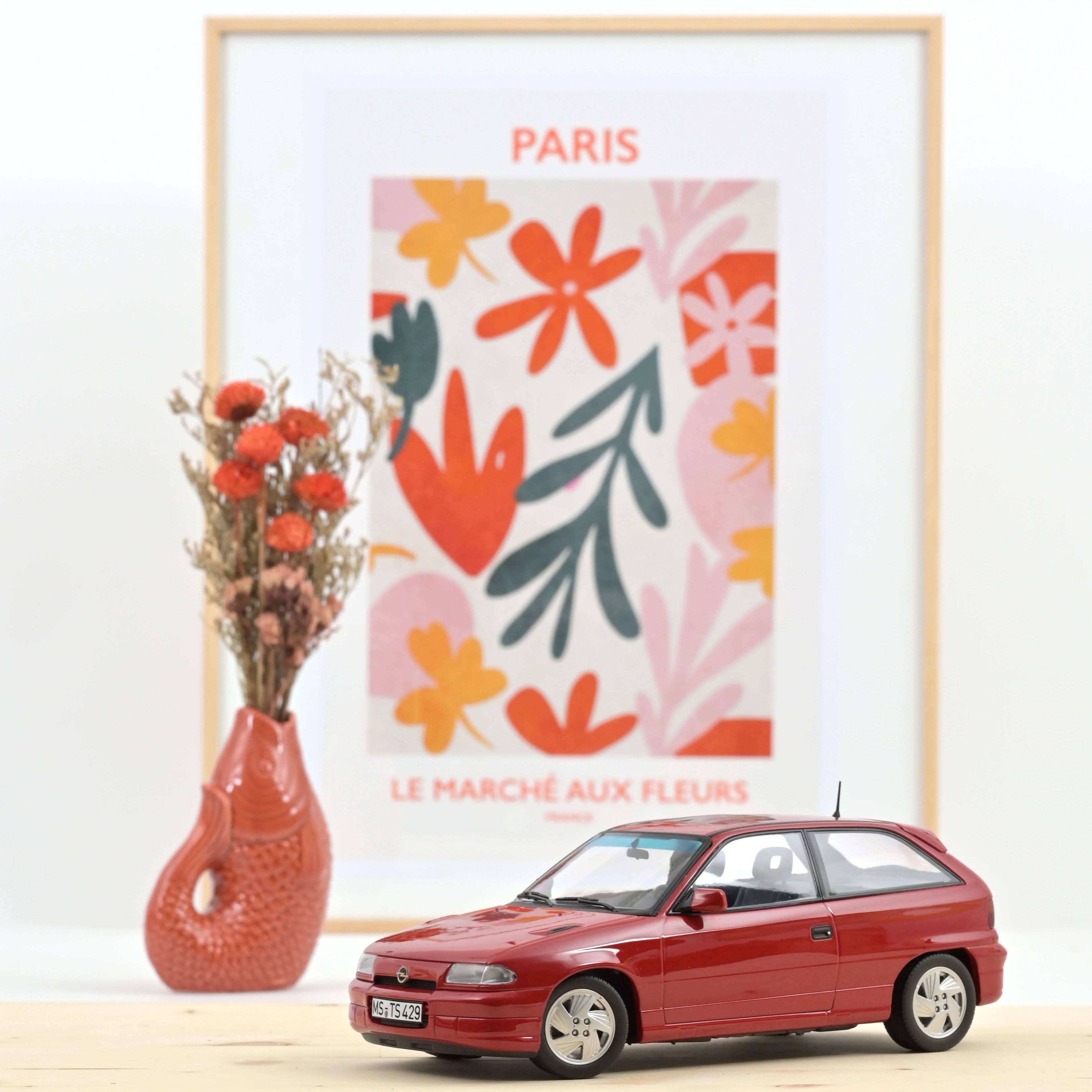 Opel Astra GSi 1991 Rouge 1:18