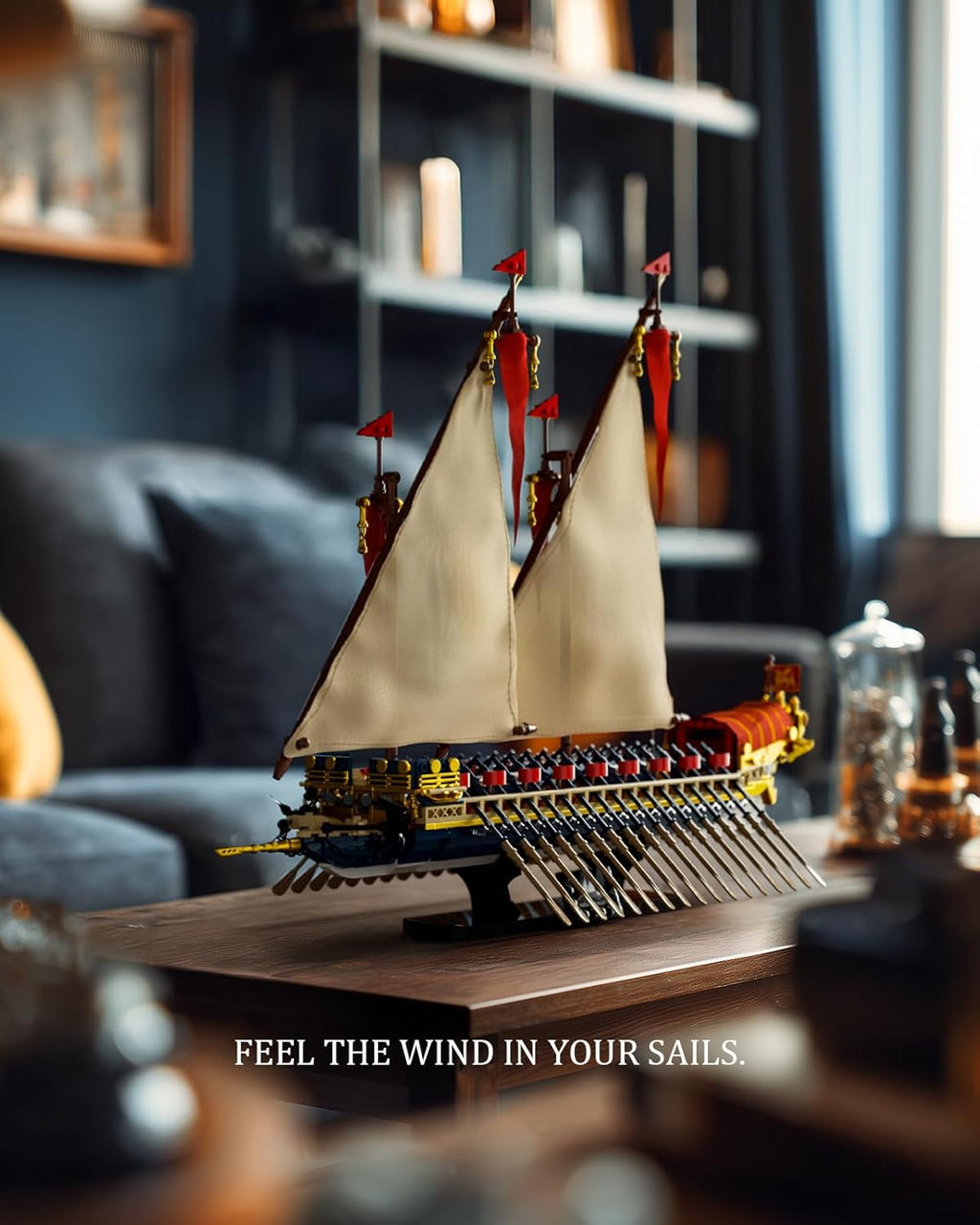 Nifeliz Galley Sailing Ship (1536 PCS, NF10338)