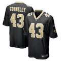 Ryan Connelly New Orleans Saints Nike Team Game Jersey -  Black
