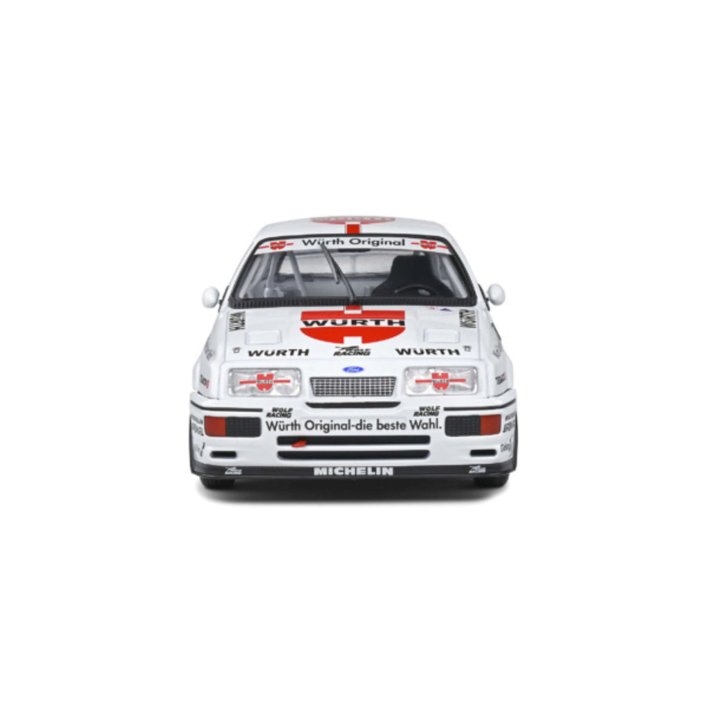 Ford Sierra RS 500 White A. Hahne #25 Nürburgring DTM 1988 1:18