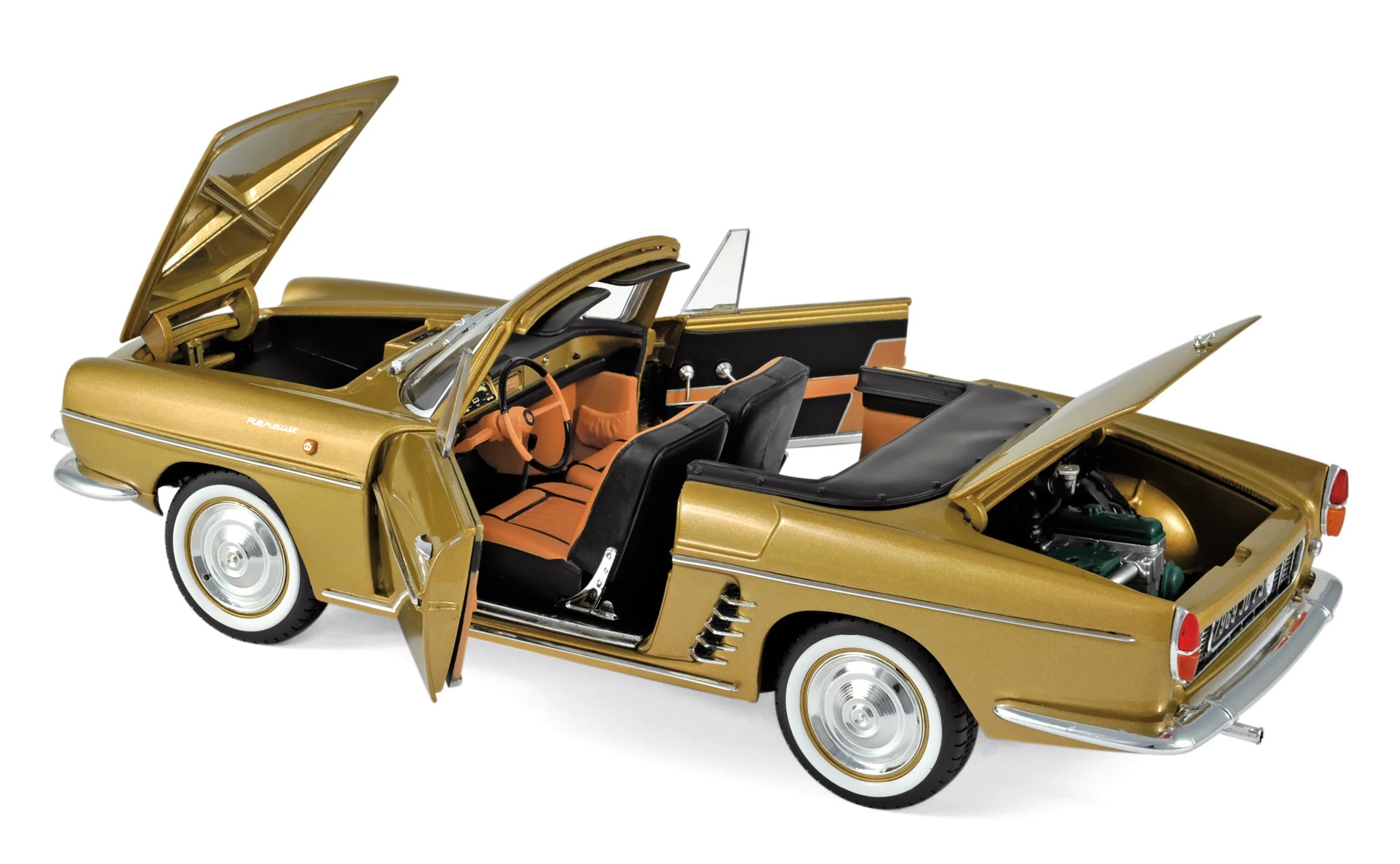 Renault Floride 1959 Metallic Bahama Yellow 1:18